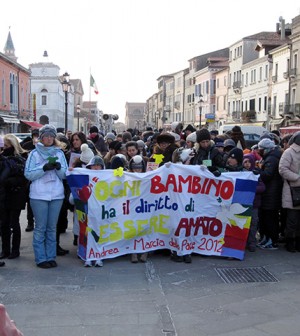 Nuova  Scintilla 12/2/2012  Chioggia: marcia della pace