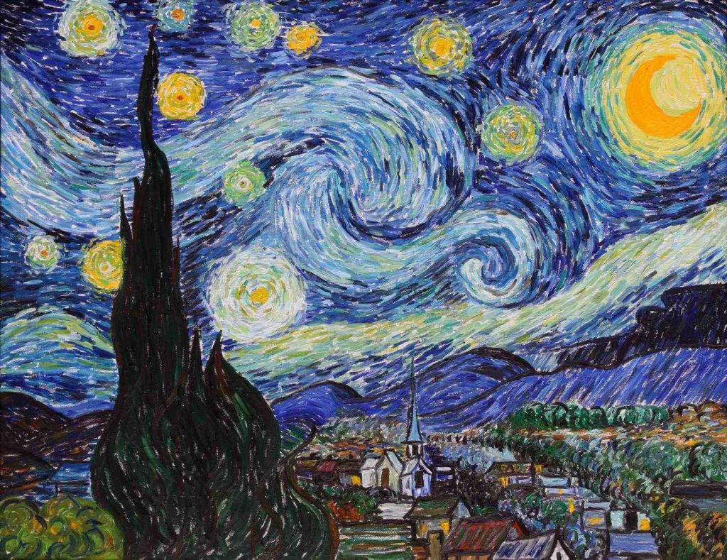 La-notte-stellata-Vincent-Van-Gogh